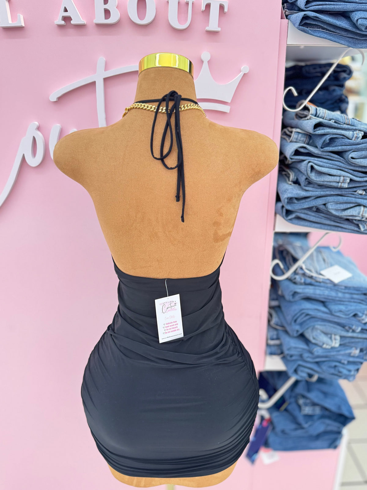 Sleek Intent Mini Dress