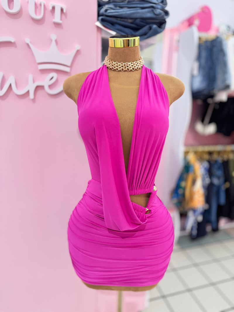 Pink Temptation Mini Dress