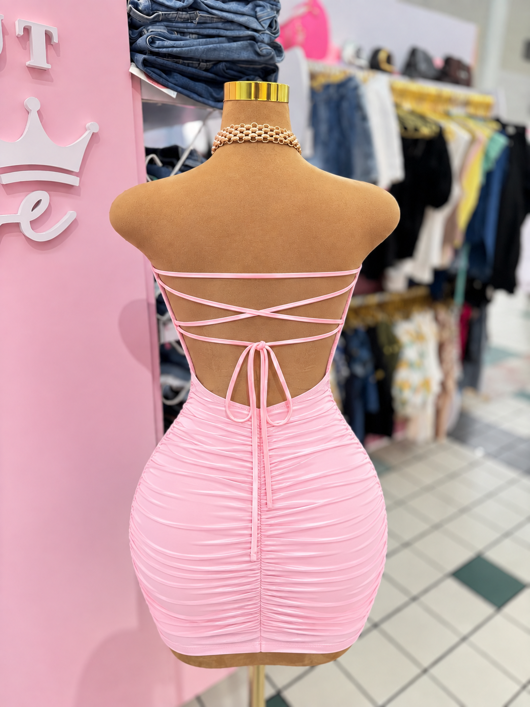 Blush Muse Mini Dress