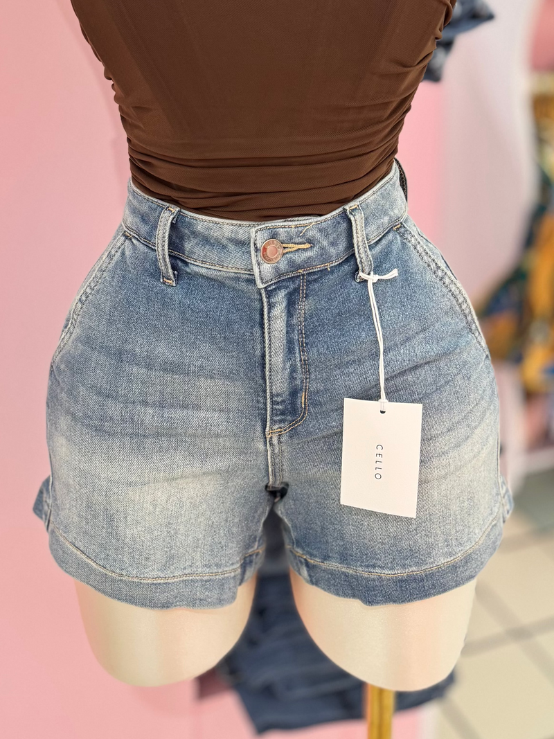 Perfect Curve High-Rise Denim Shorts