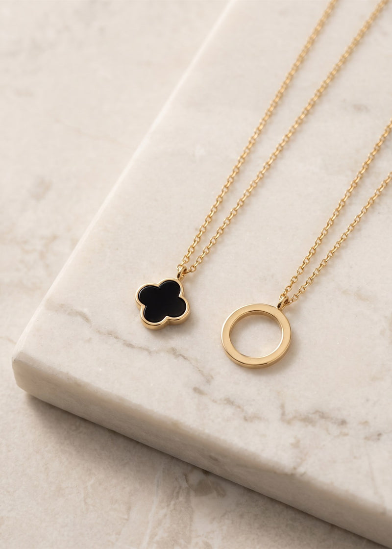 Maga Clover Layered Necklace — photo 1