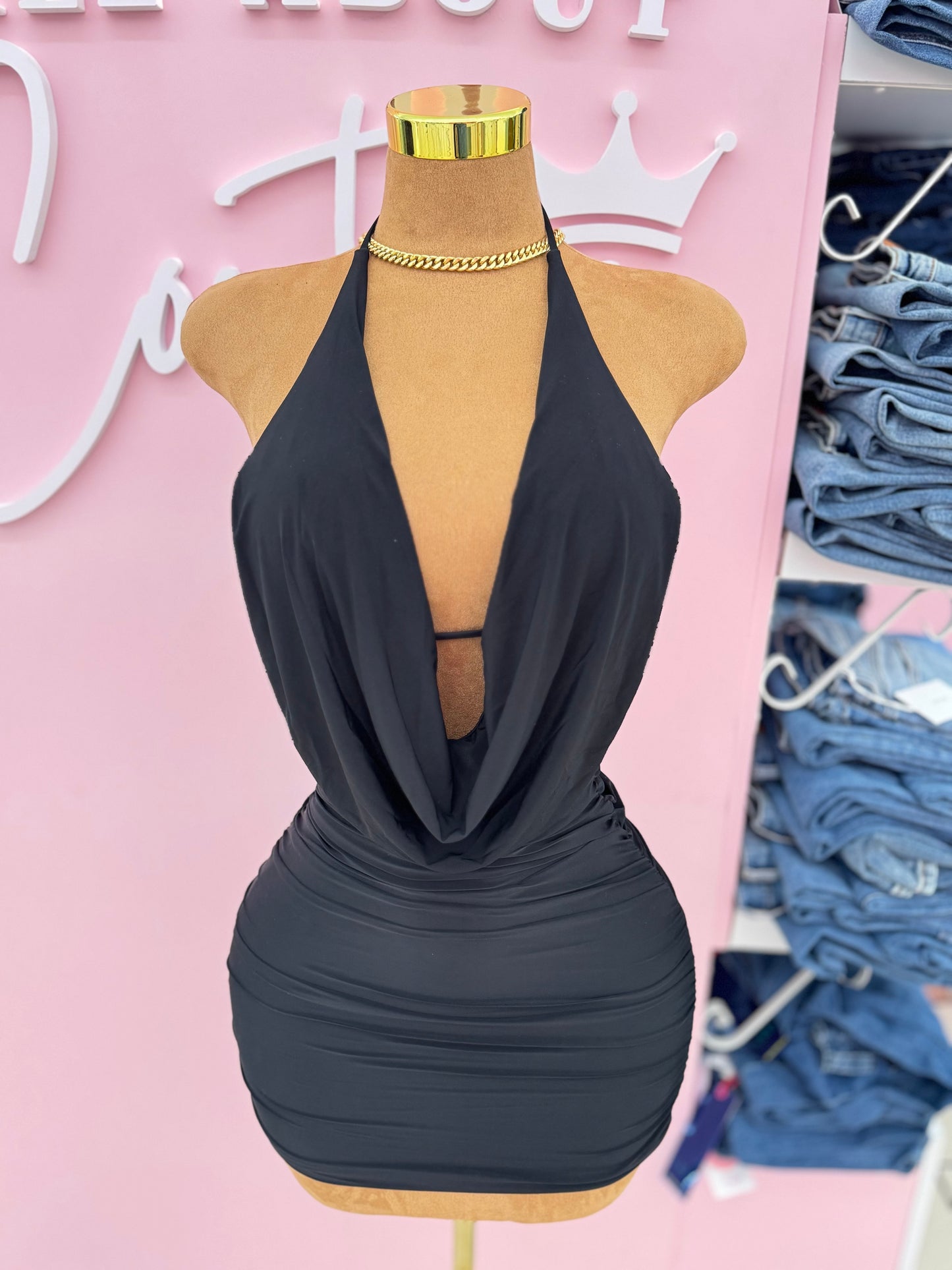 Sleek Intent Mini Dress