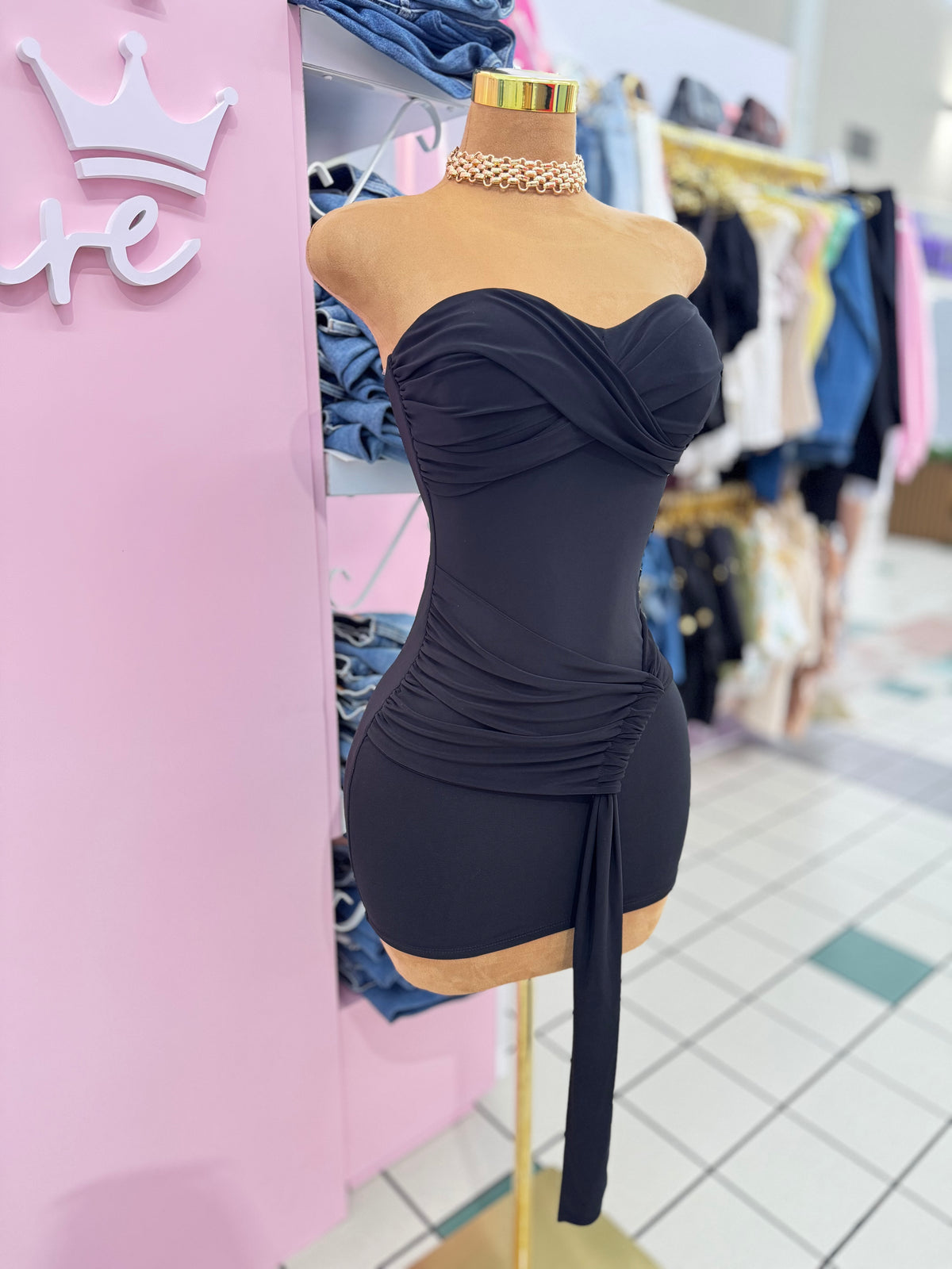 Siren Silhouette Mini Dress