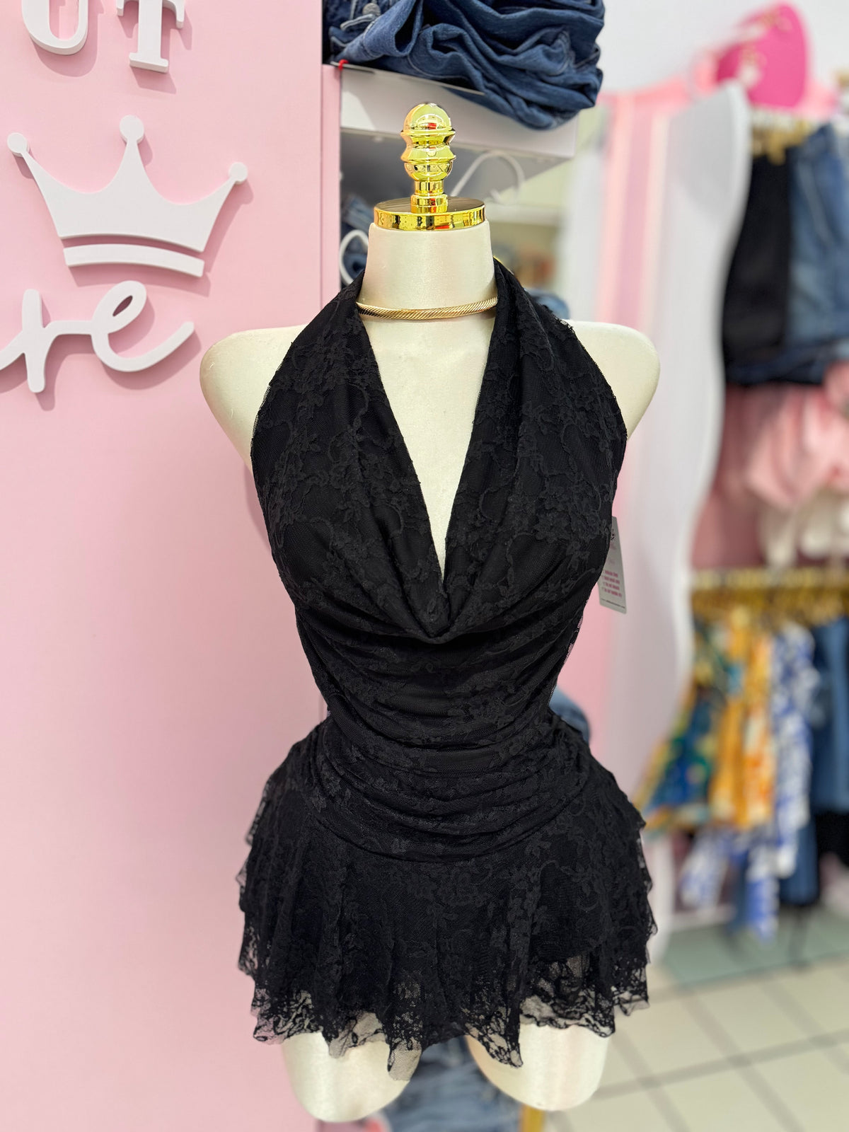 Noir Lace Set