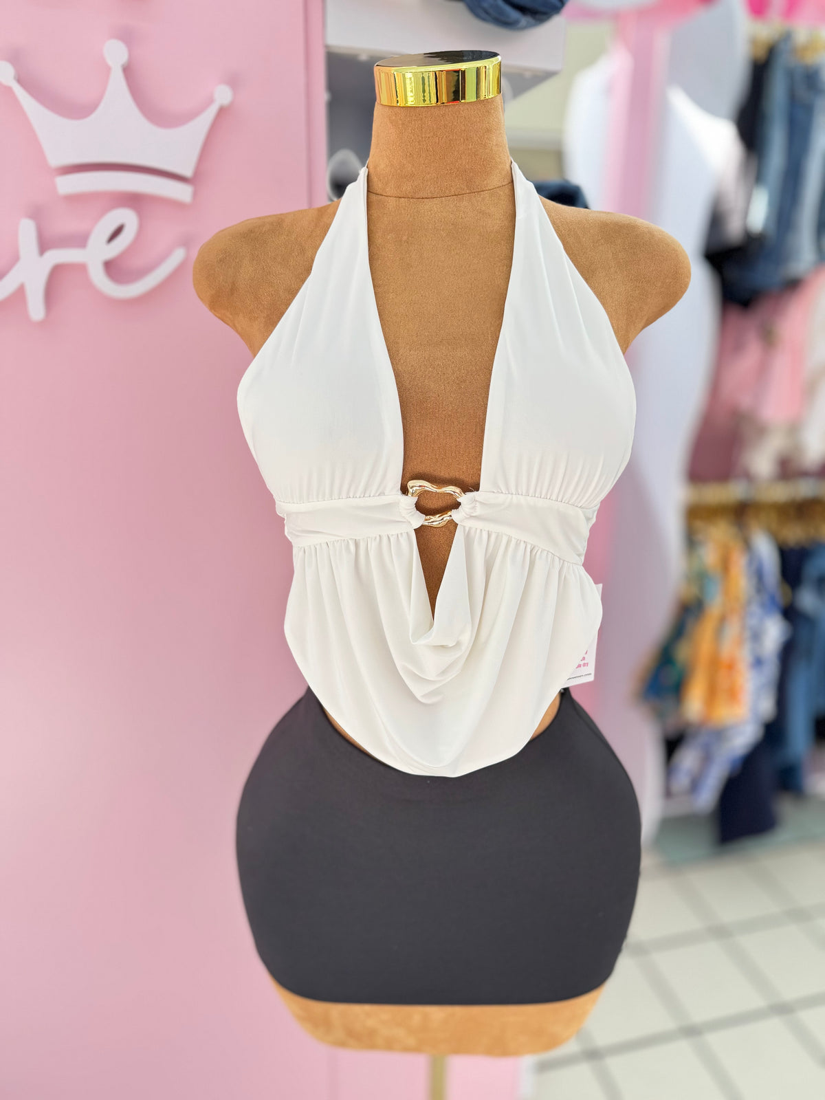 Monaco Halter Top