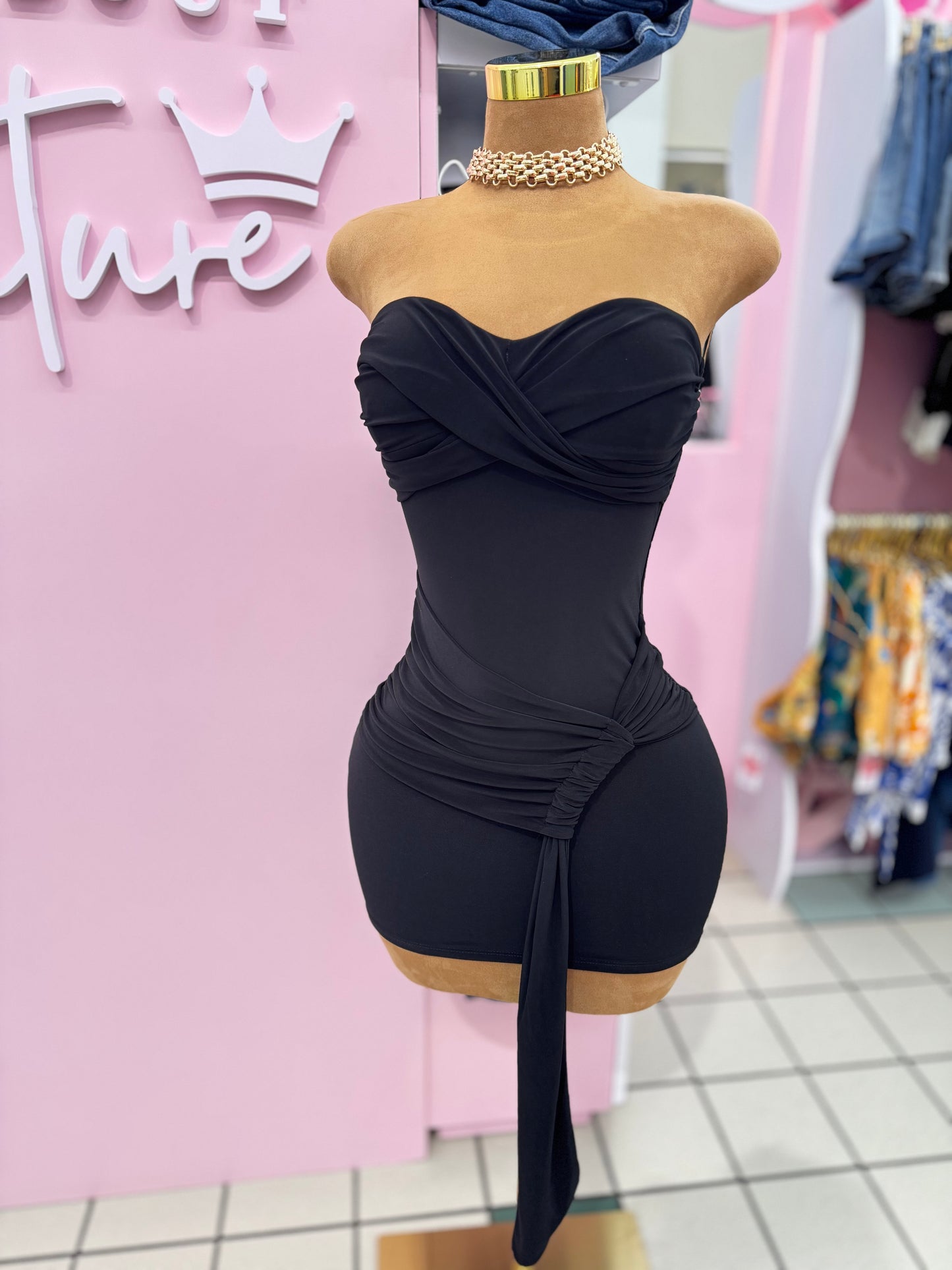 Siren Silhouette Mini Dress