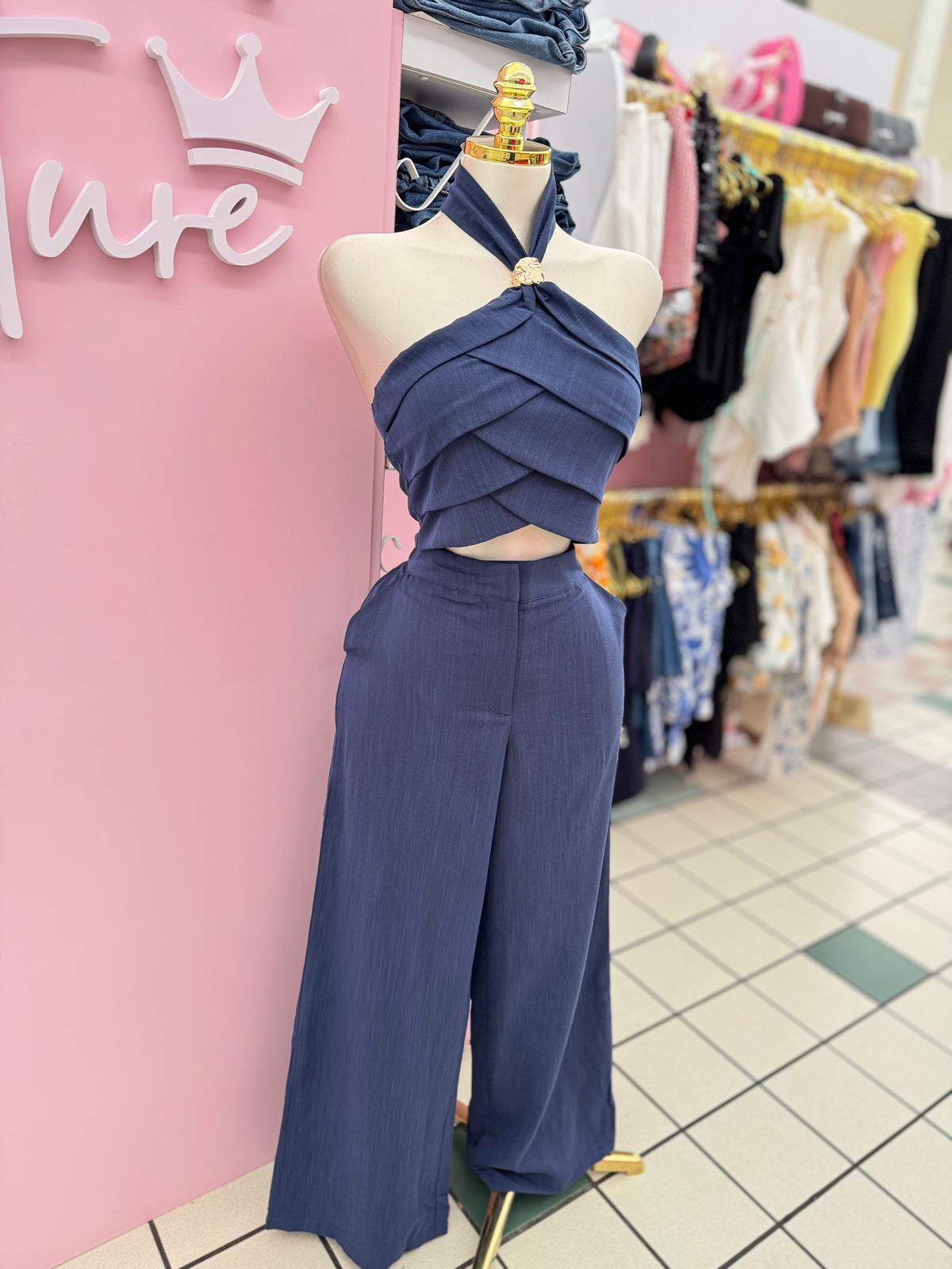Navy Muse Matching Set