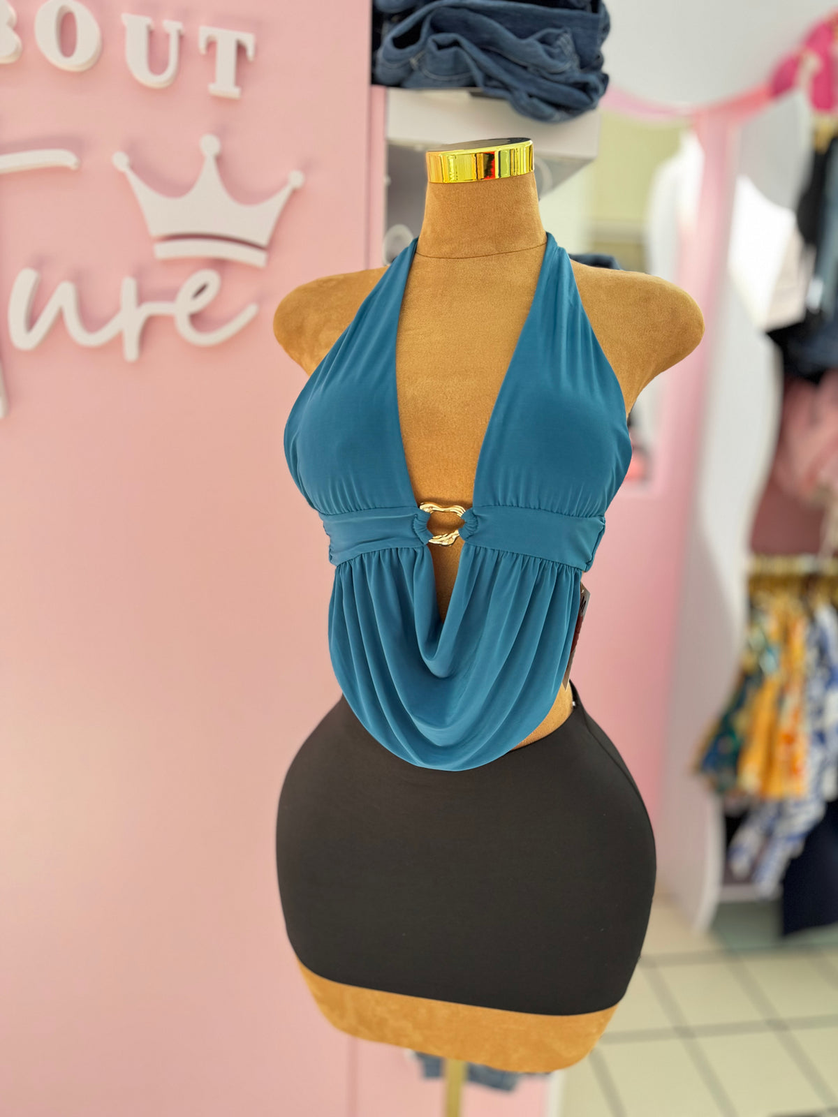 Ocean Glow Halter Top