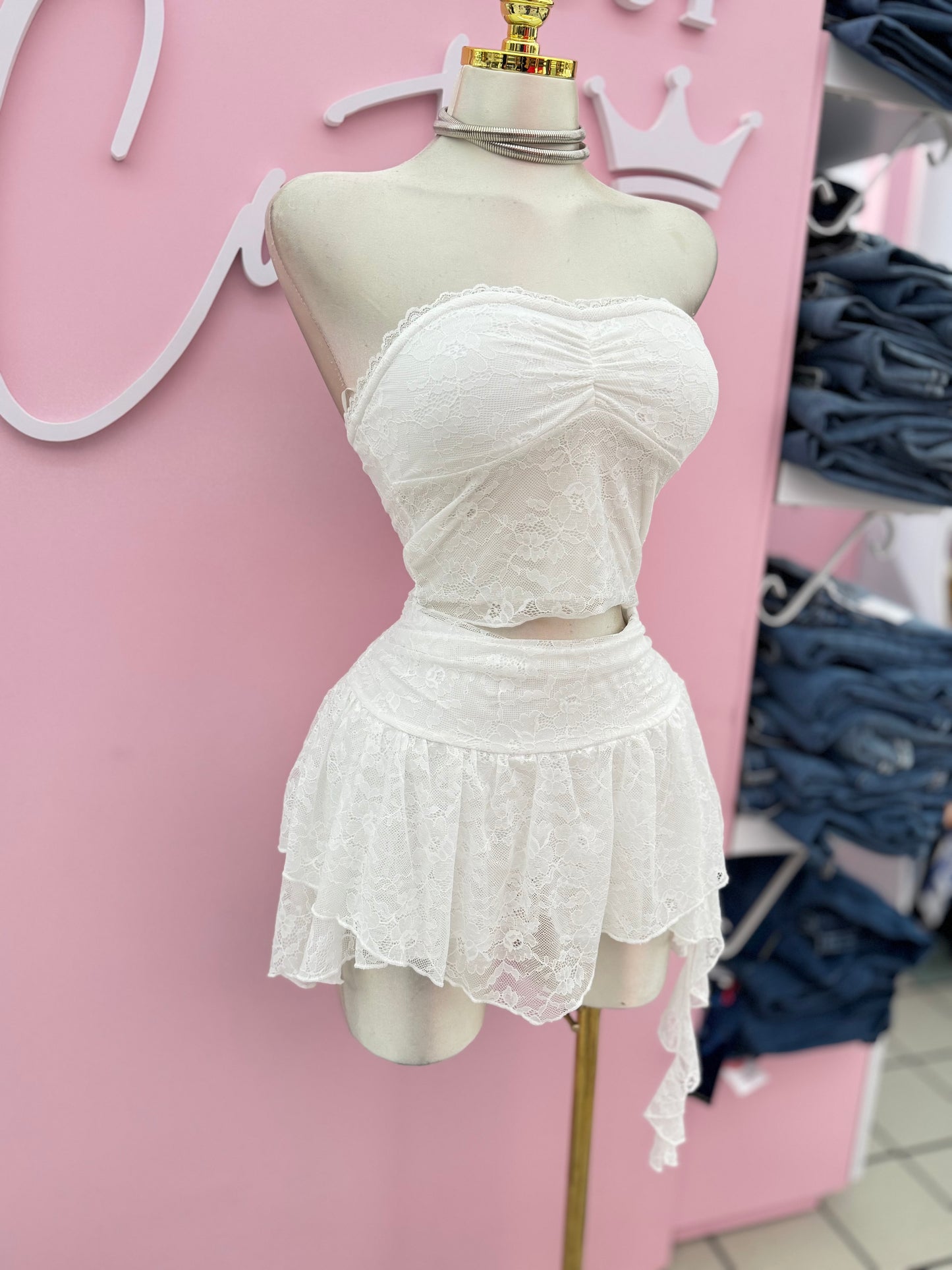 Lace Dreams Two-Piece Set