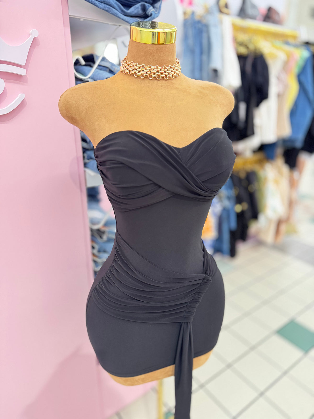 Siren Silhouette Mini Dress