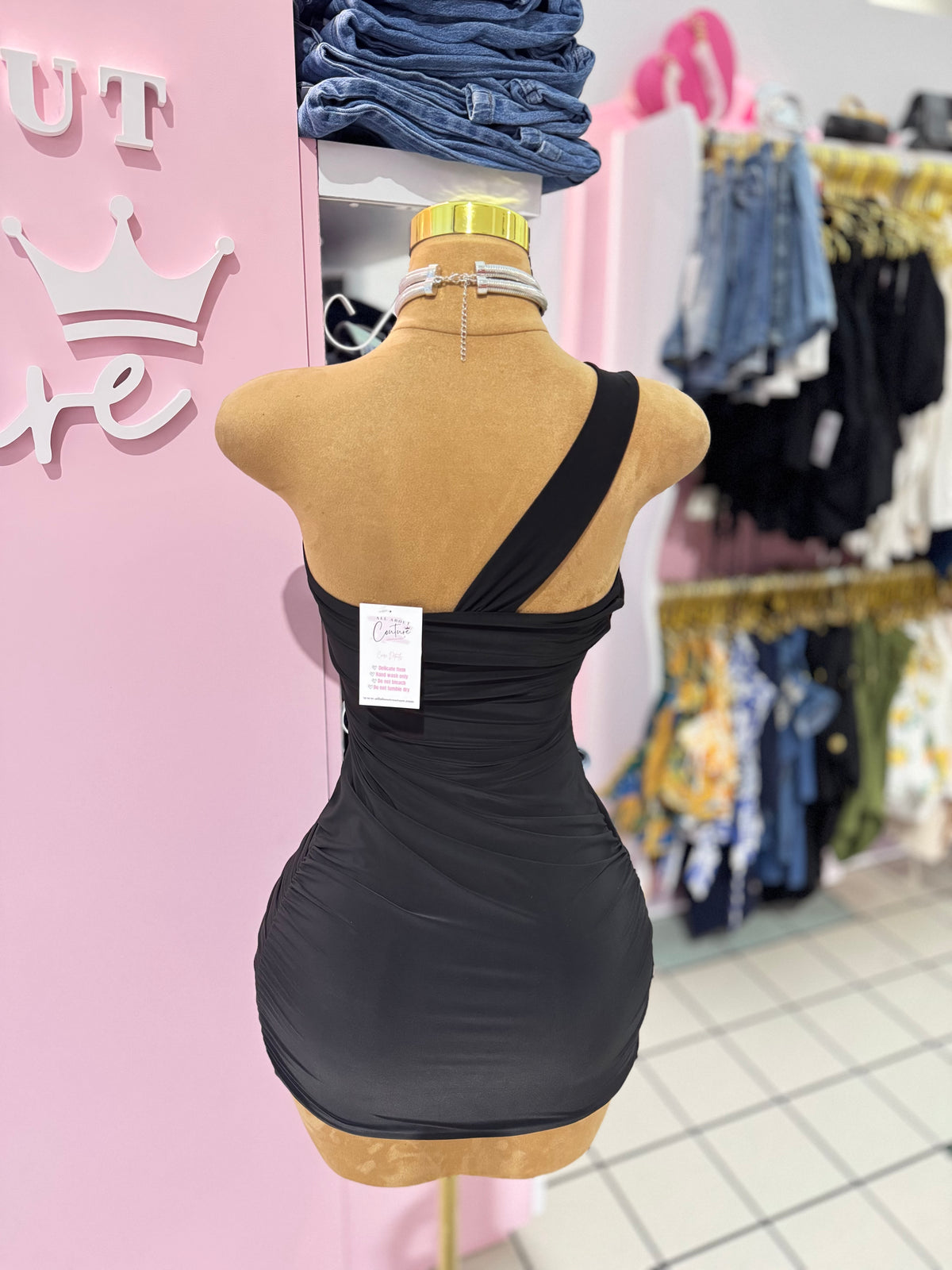 Amara One Shoulder Mini Dress