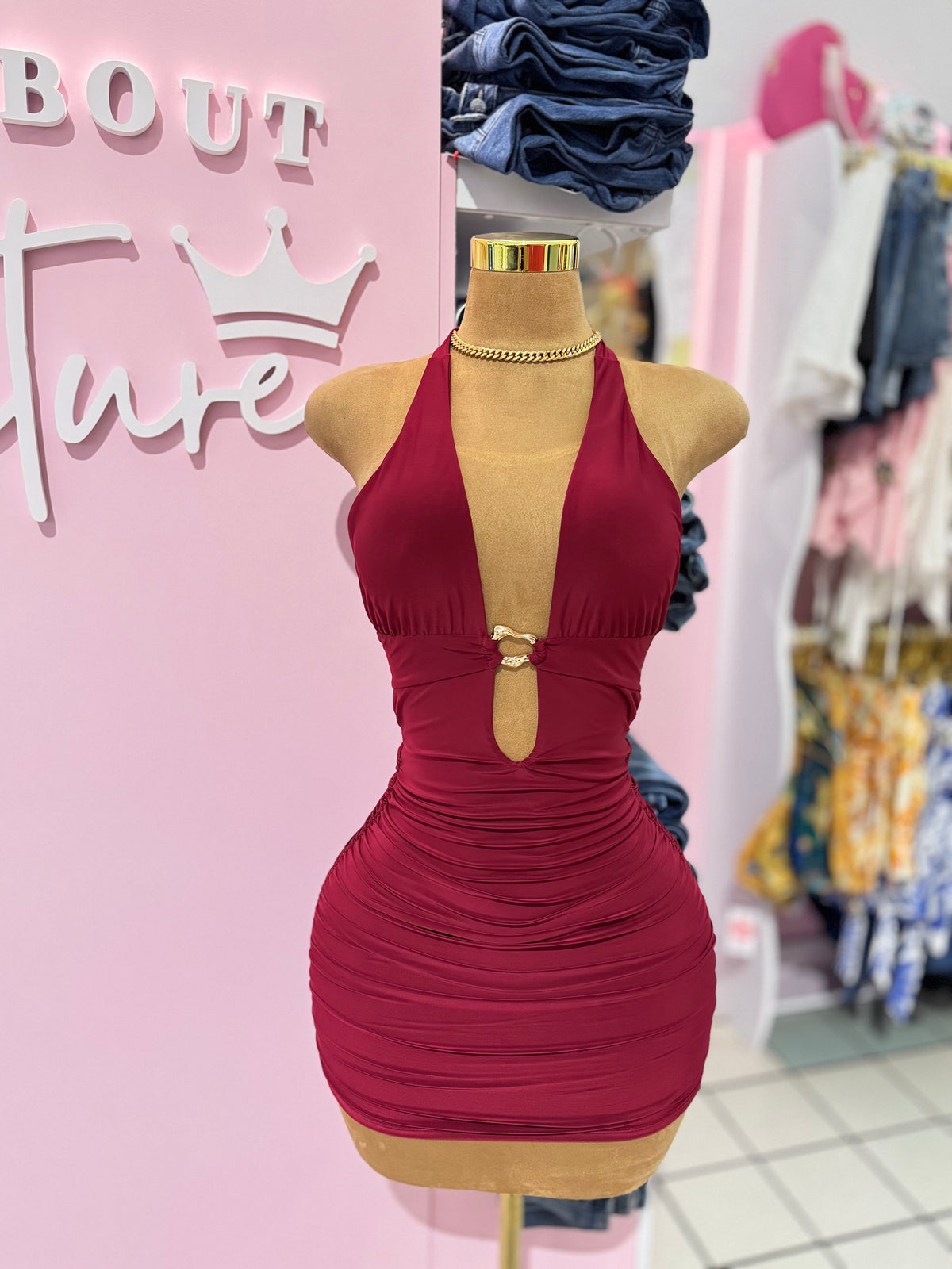 Ruby Allure Mini Dress