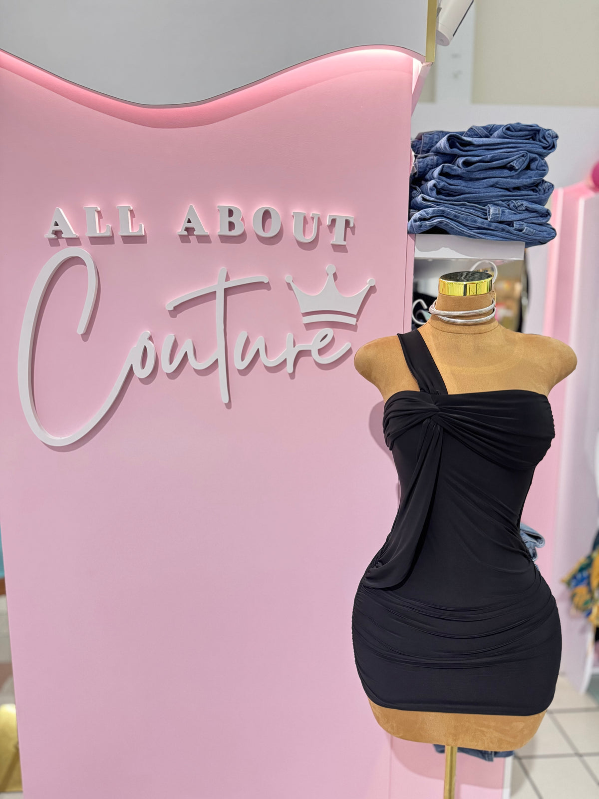 Amara One Shoulder Mini Dress