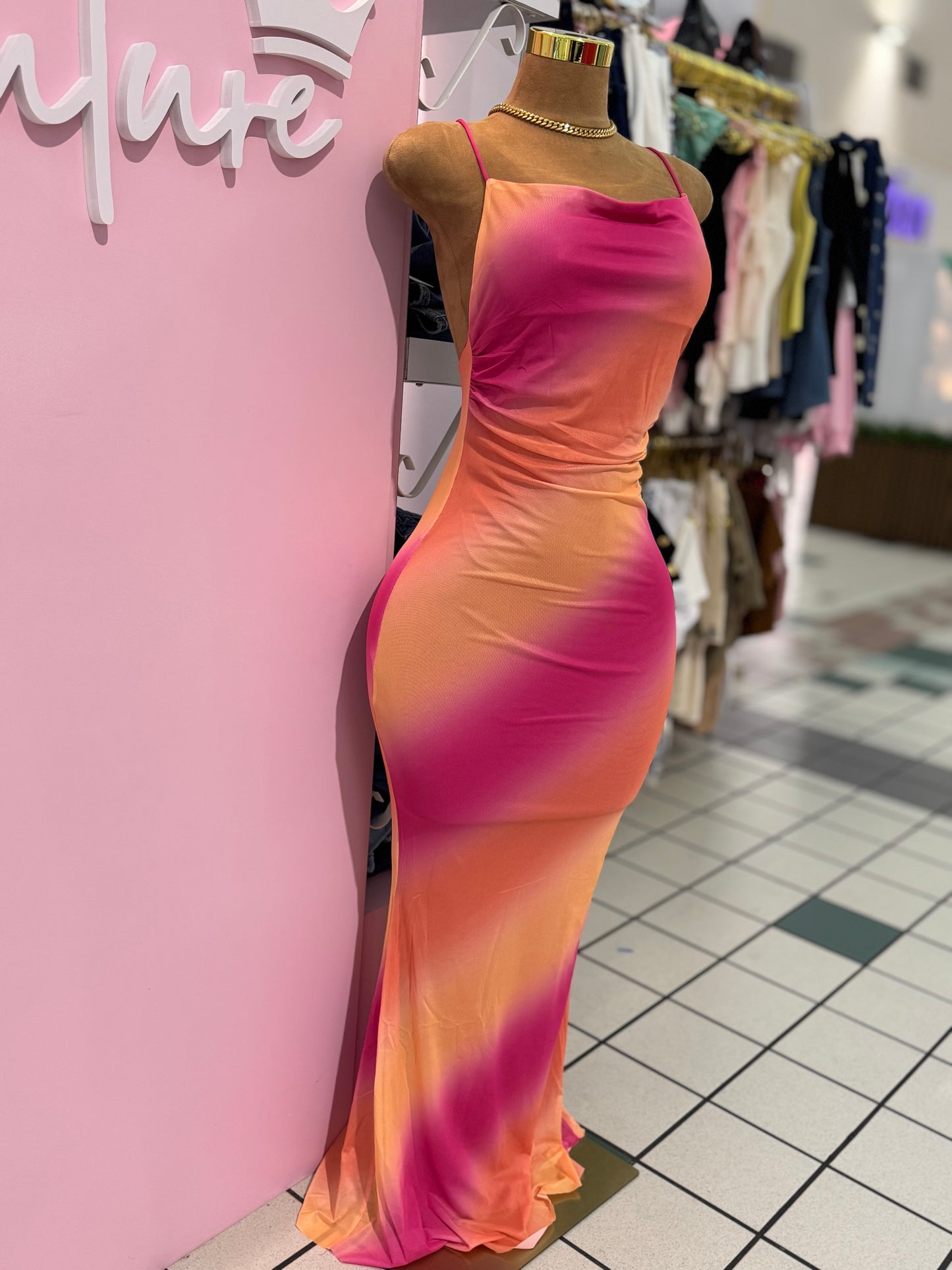 Sunset Glow Maxi Dress