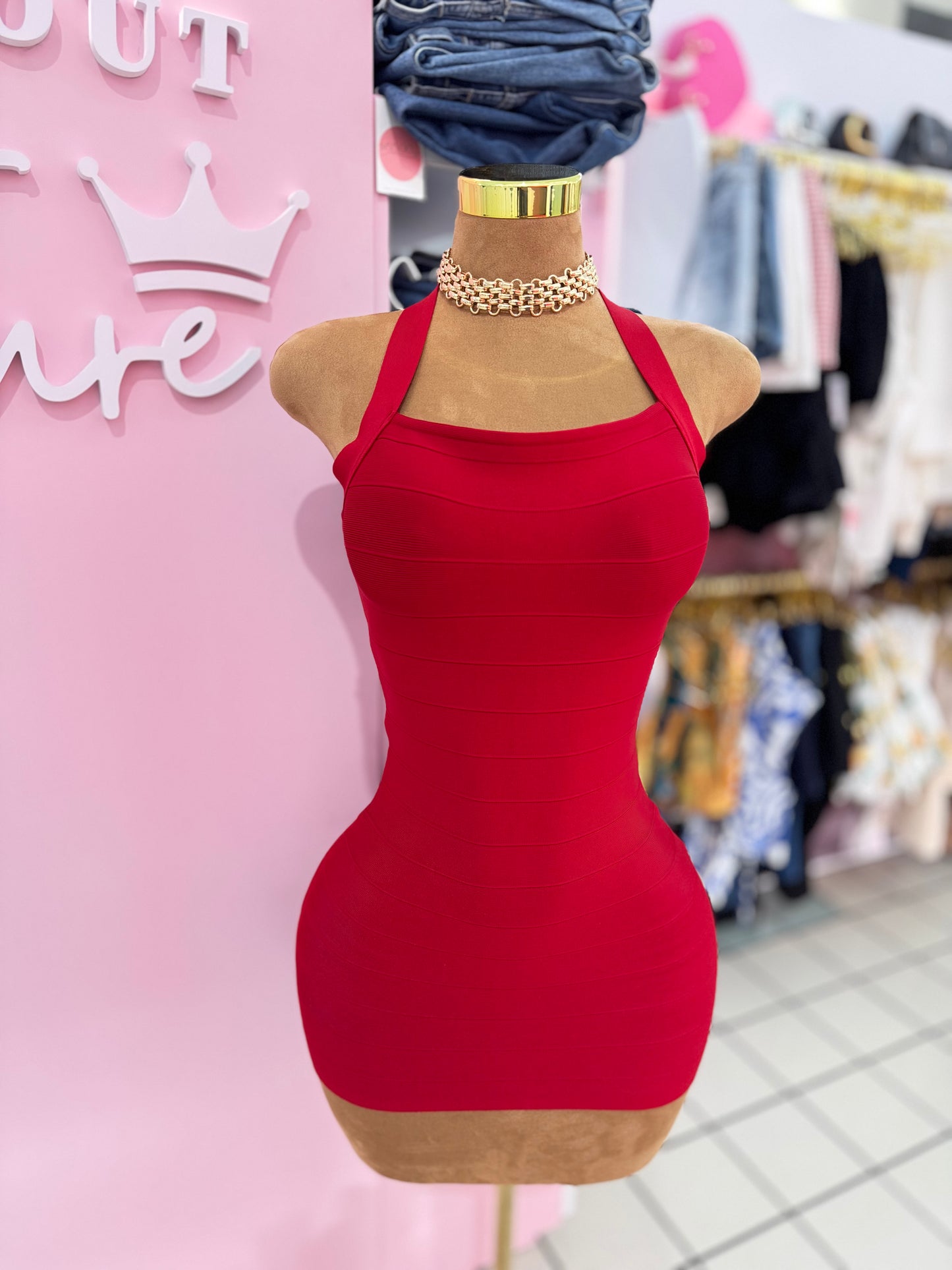Scarlet Muse Mini Dress