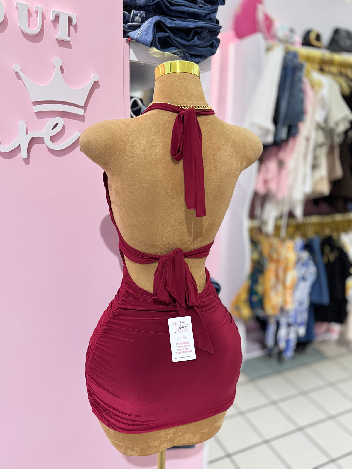 Ruby Allure Mini Dress