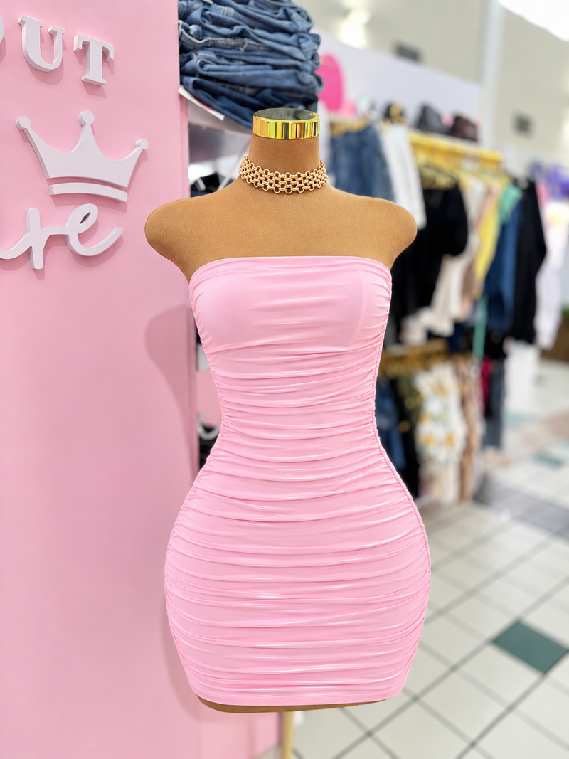 Blush Muse Mini Dress