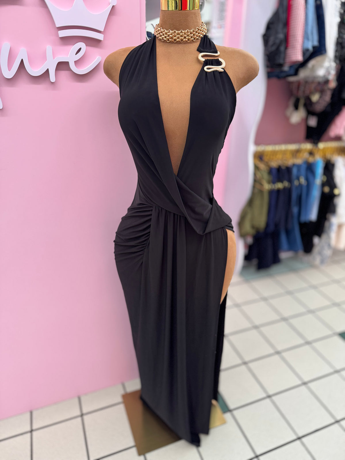After Dark Allure Maxi Dress
