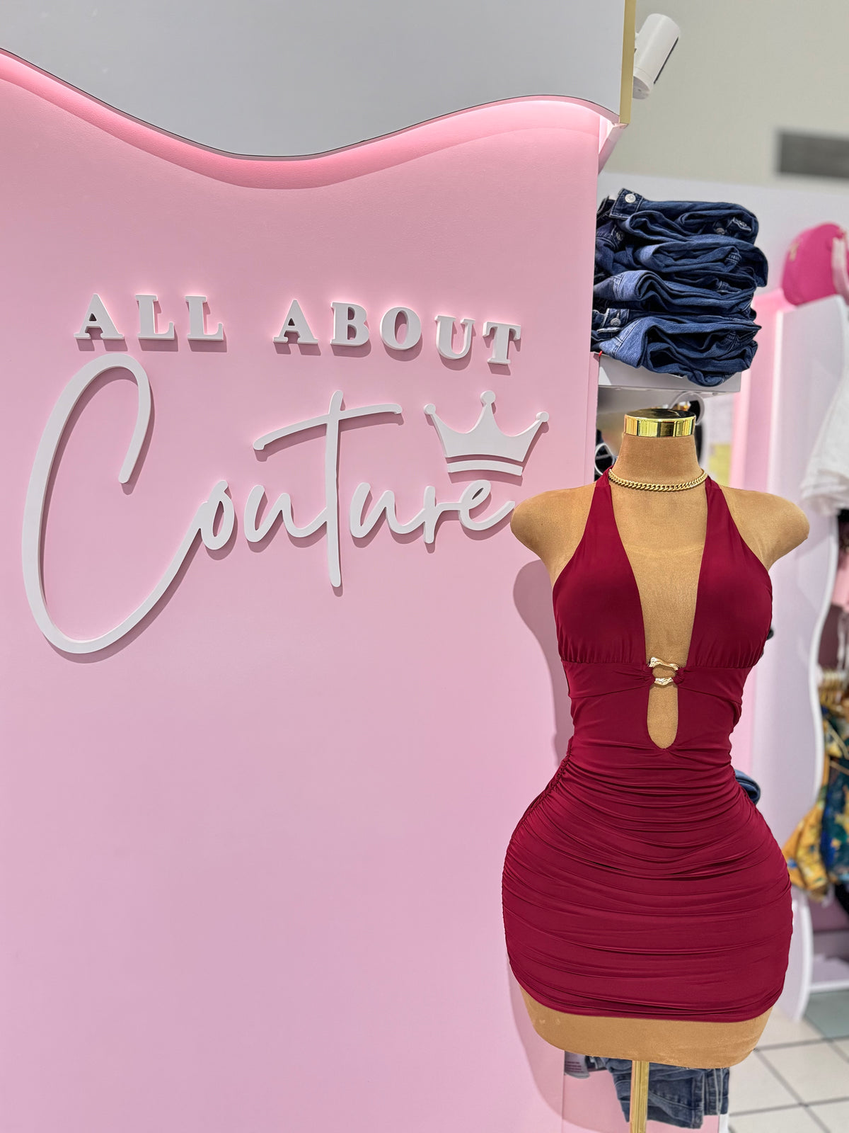 Ruby Allure Mini Dress