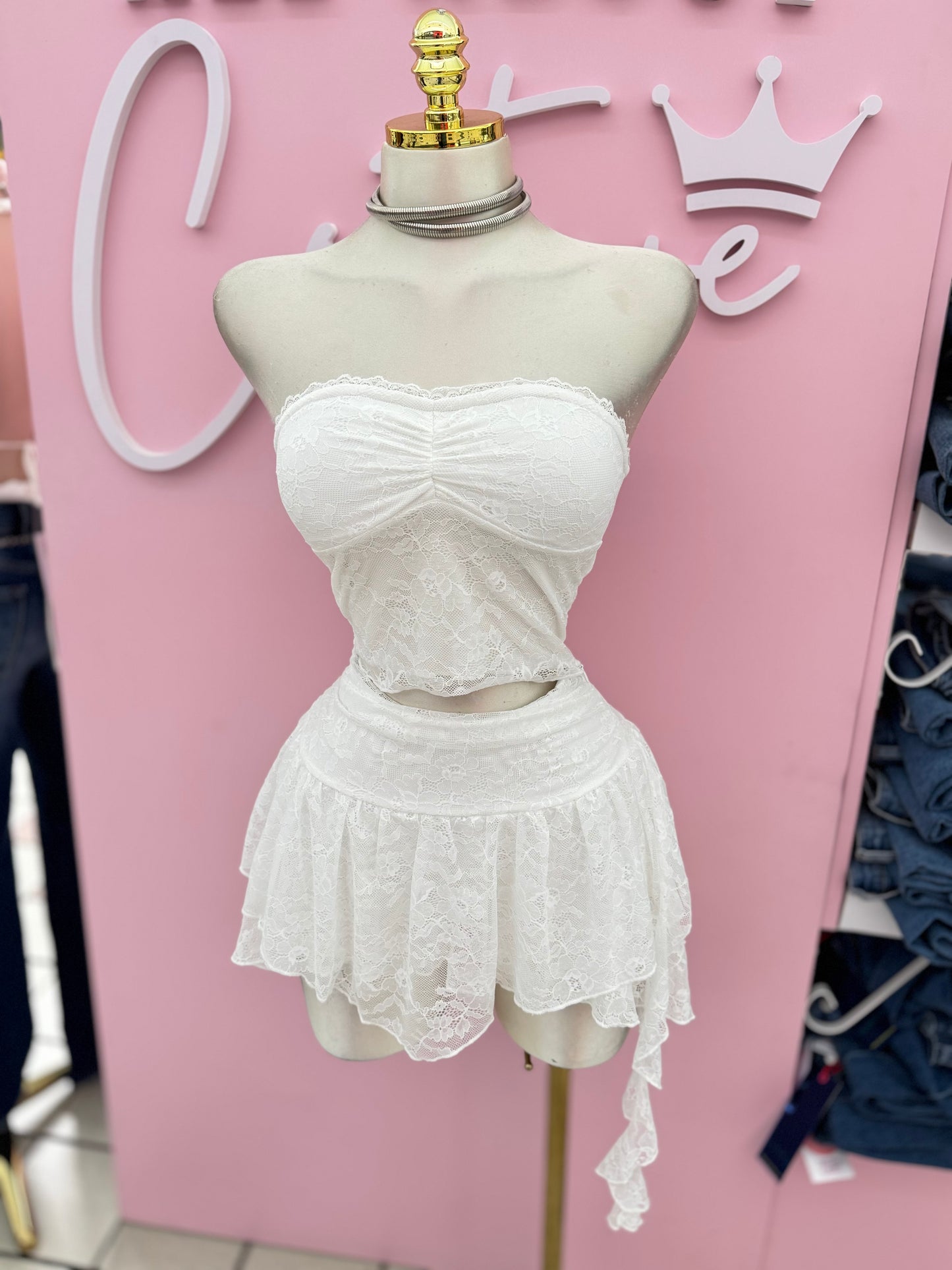 Lace Dreams Two-Piece Set