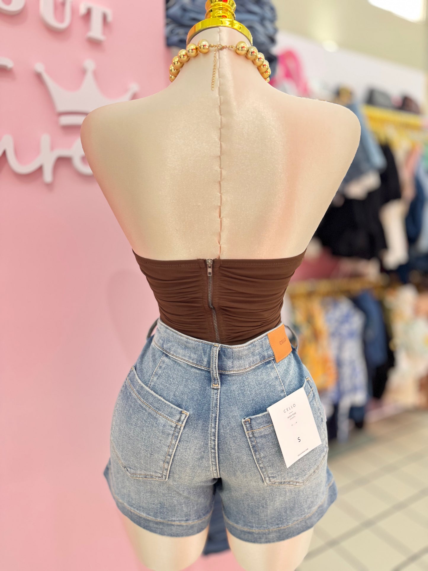Perfect Curve High-Rise Denim Shorts