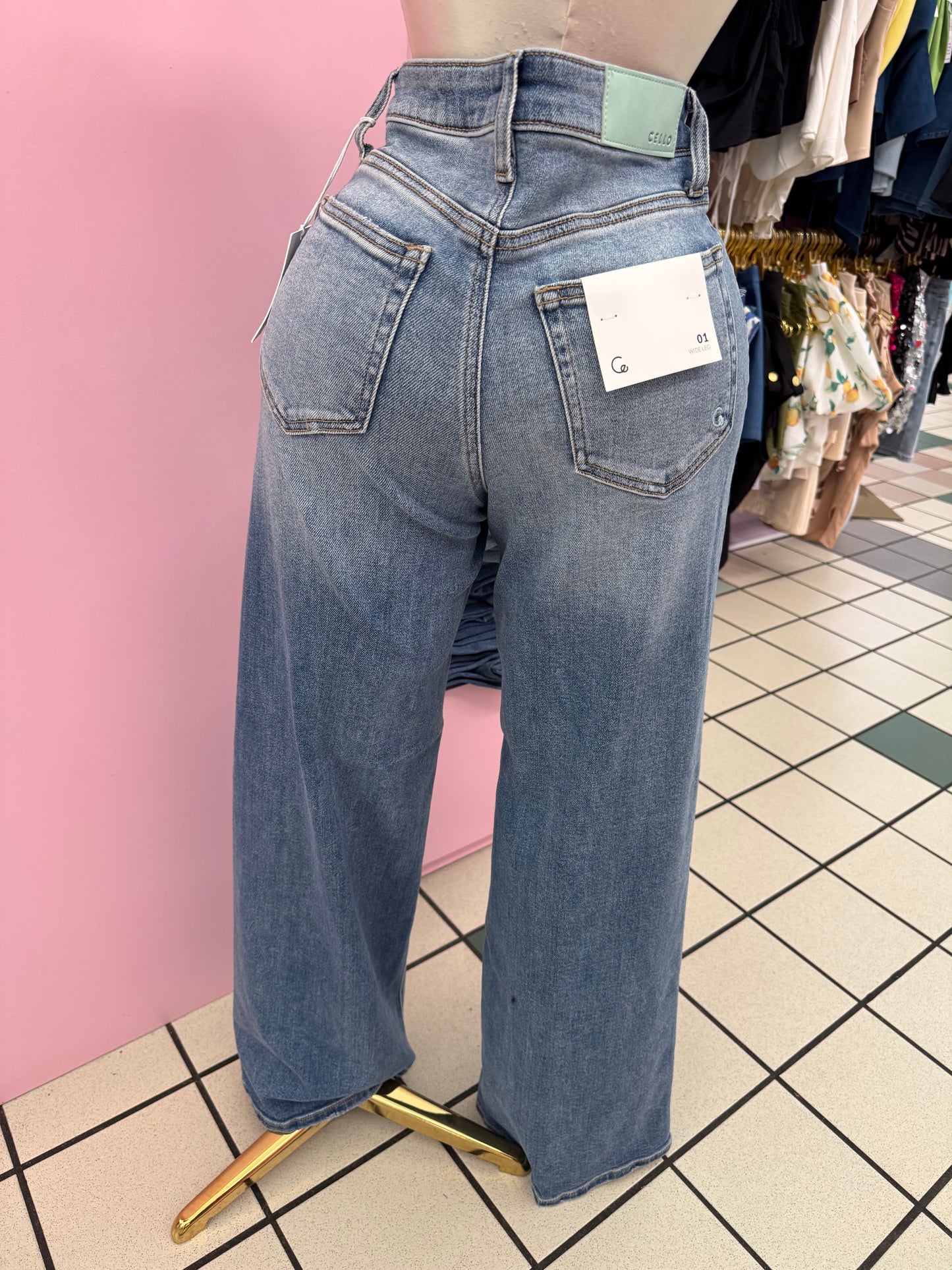 The Everyday Wide Leg Jeans