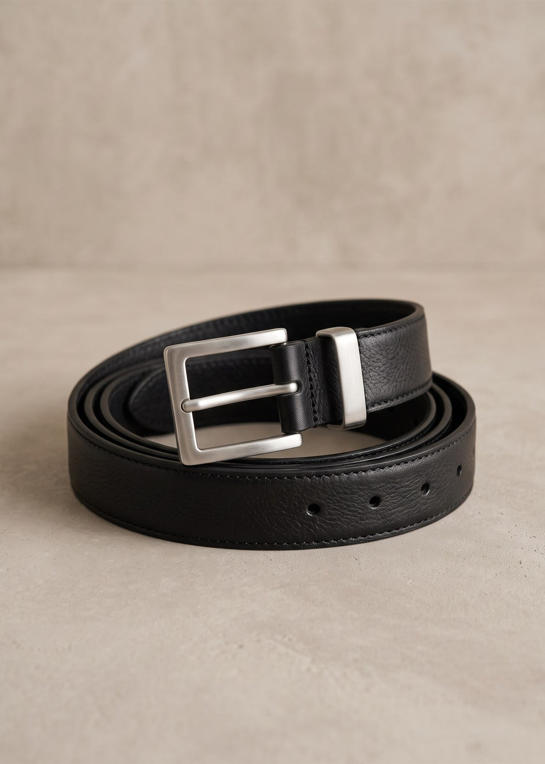 Classic Black Pin Belt — photo 1